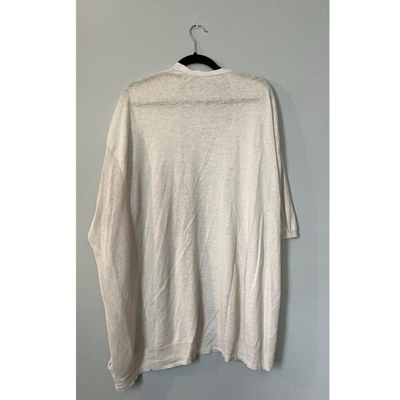 All Saints Cast Linen Blend Oversized Cardigan - Picture 4 of 6